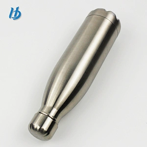 Stainless Steel Double Wall Vacuum Bottle Stemless Cola Bottle Sport Water Bottle Easy to Carry