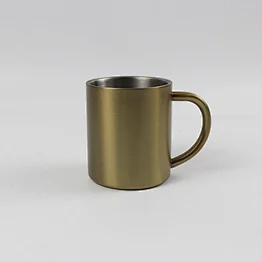 2018 amazon hot selling double wall stainless steel mug with handle beer mugs