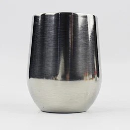 Hot selling stainless steel stemless wine glasses cardboard gift boxes for wine glass