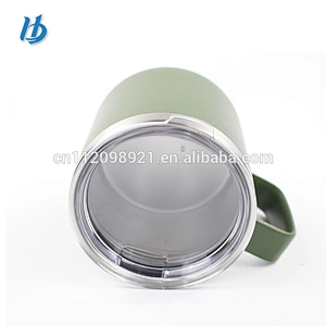 2019 new style 16oz Double Wall 14oz stainless steel coffee mug 14 oz stainless steel vacuum insulated mug lid