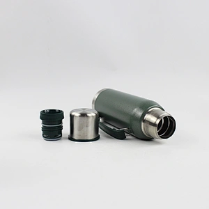 High quality cute water bottle,foldable 1L water bottle vacuum insulated  stainless steel bottle