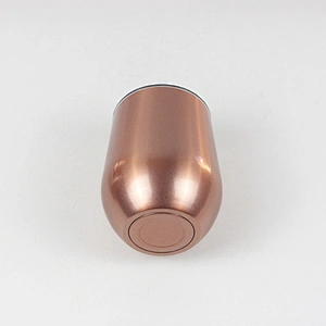 double wall stainless steel vacuum wine cups with lid fashionable beer mug coffee mug milk cup with good quality