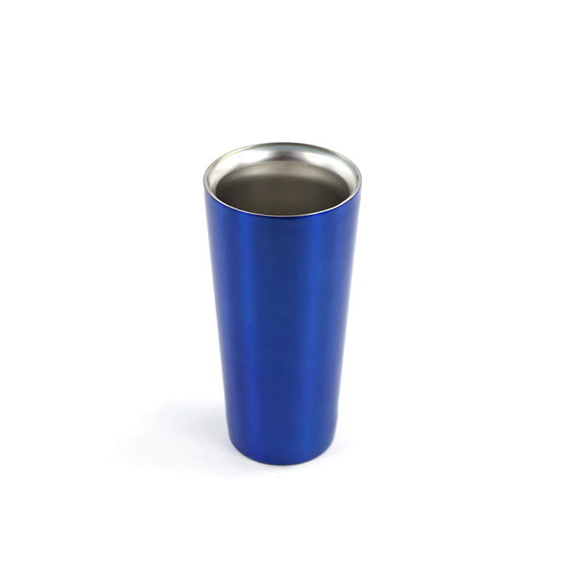 hot selling wholesale stainless steel double wall beer cup reusable coffee cup set stainless steel cups 20 oz