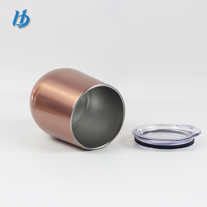 Promotional travel mug,vacuum insulated mug copper plated cups