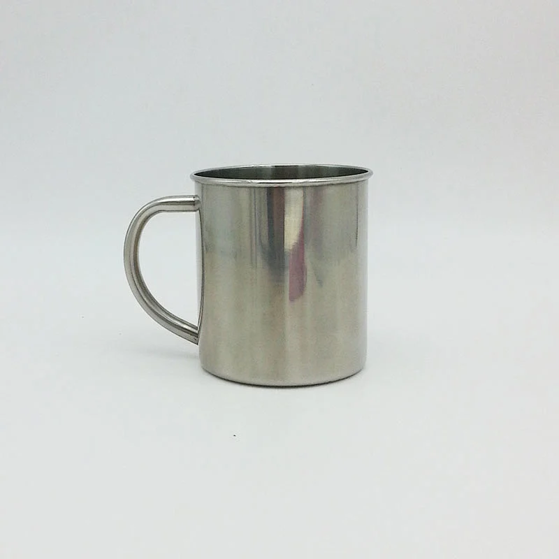 Thick Stainless Steel Cup Mugs Keep Warm With Handle Drink Coffee Tea Special Customized Logo