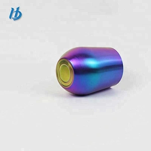 Double wall vacuum stainless steel stemless wine glass electroplating insulated coffee cup
