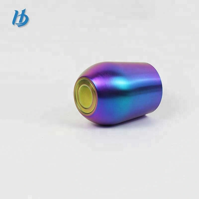 Double wall vacuum stainless steel stemless wine glass electroplating insulated coffee cup