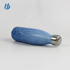 2019 hot selling customized drinkware cola stainless steel insulated vacuum water bottle  with cup brush