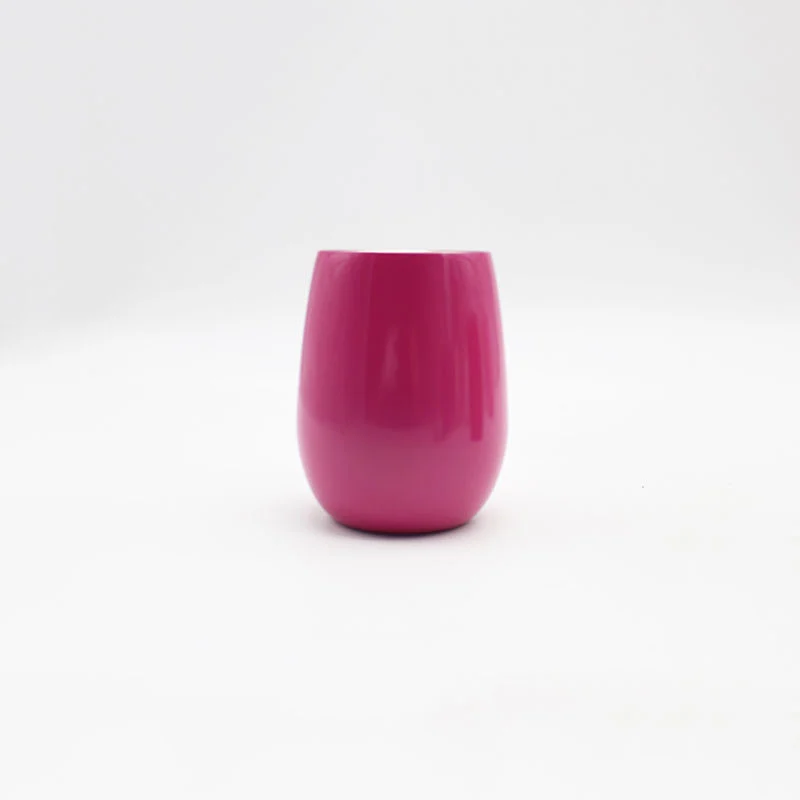 Wholesale double wall vacuum insulated stainless steel irish wine tumbler cups with lid