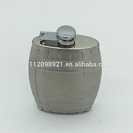 yongkang manufacturer FDA hot sale in America exquisite stainless steel whiskey decanter round hip flask for men
