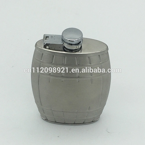 yongkang manufacturer FDA hot sale in America exquisite stainless steel whiskey decanter round hip flask for men