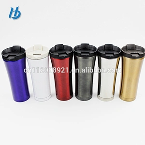 Yongkang factory 304 stainless steel custom heated coffee mugs with customized packing and design