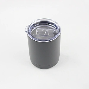 Most popular new design 10 oz stainless steel wine tumbler stainless steel tumbler with lid and straws