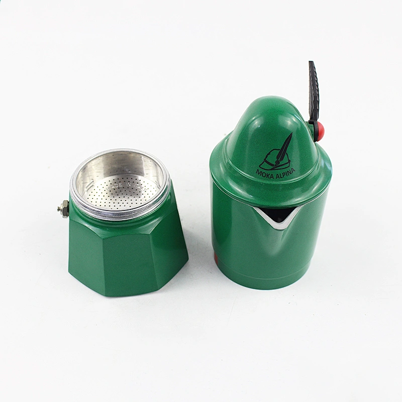Aluminum coffee pot thermal coffee pot painted on the surface custom logo