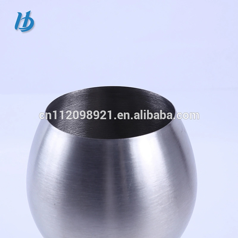 Factory OEM BPA Free Trade Assurance 304 Stainless Steel Antique Goblet With Different Colors