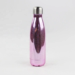 Unique design cola bottle,500ml thermos bottle stainless steel water bottle