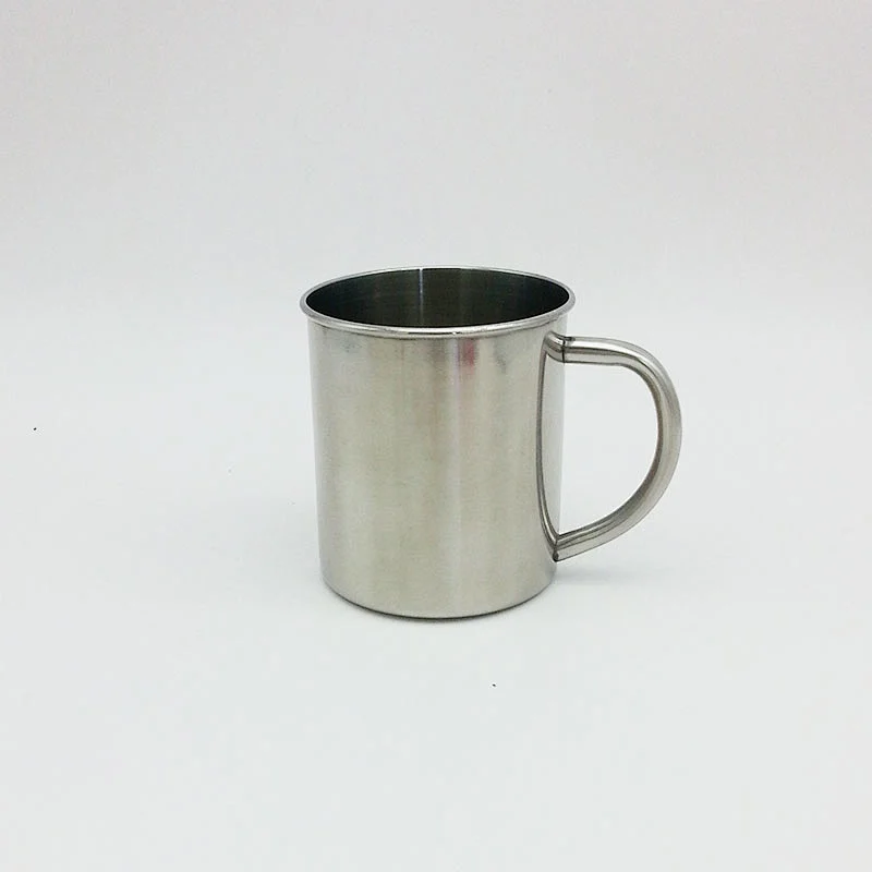 Thick Stainless Steel Cup Mugs Keep Warm With Handle Drink Coffee Tea Special Customized Logo