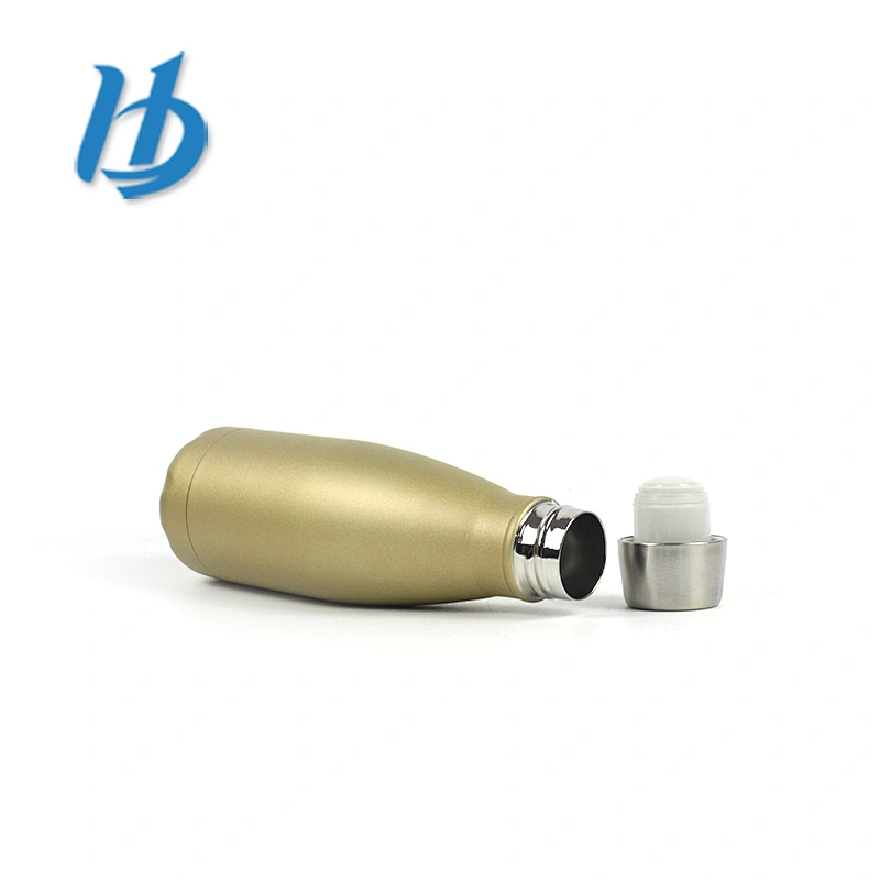 China supplier metal cola shape stainless steel  water bottle for sale