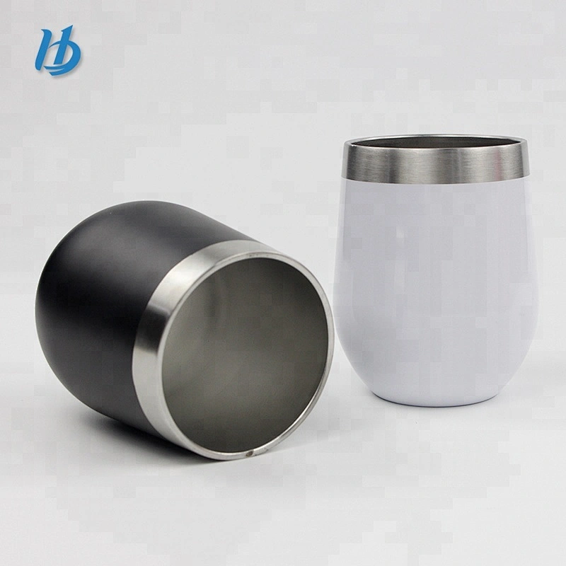 Private label stainless steel tumbler 12OZ double wall mug with lid wholesale steel insulated tumbler