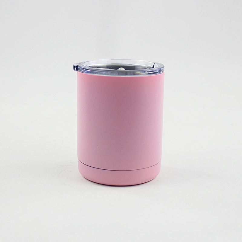 Most popular new design 10 oz stainless steel wine tumbler tumbler cups insulated tumblers