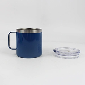 hot selling steel mug with handle  coffee mug  wholesale mugs with carabiner handle
