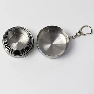 Stainless Steel Telescopic Cup Collapsible Cup Cocktail Glass