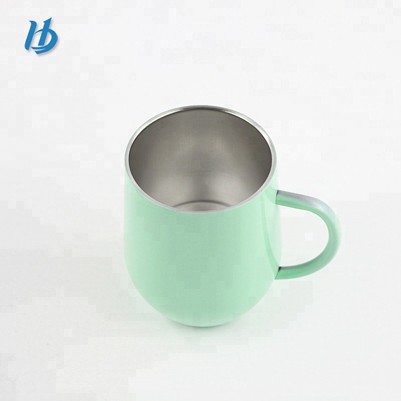 Promotional travel mug 12 oz stainless steel wine tumbler with lid insulated glass stainless steel tumbler
