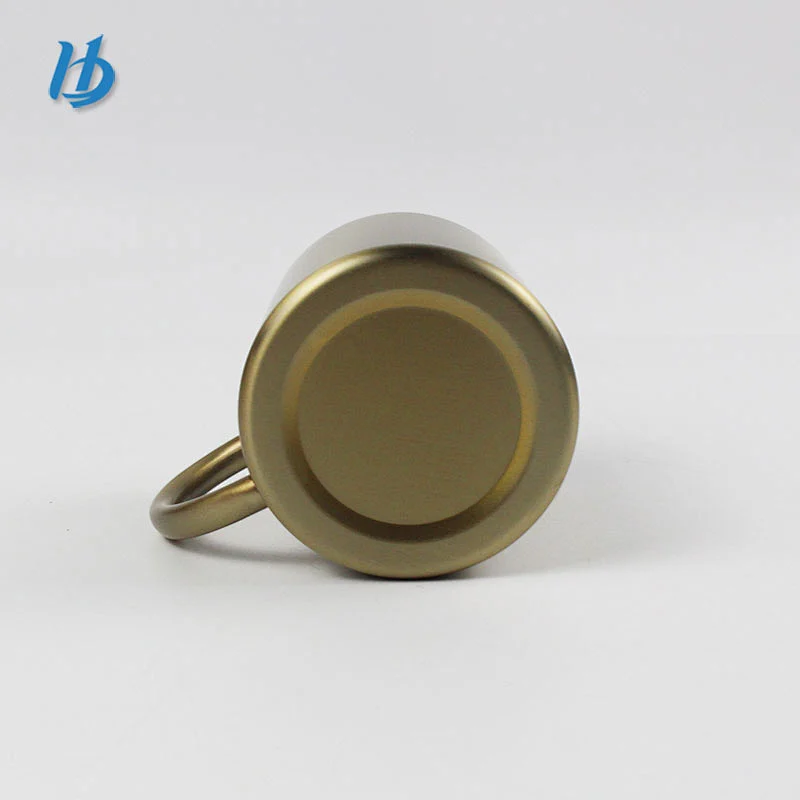 double wall coffee cup ,gold mug wholesale