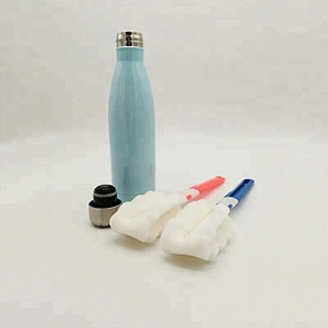 best selling sponge coffee cup cleaning brush stainless steel vacuum bottle brush