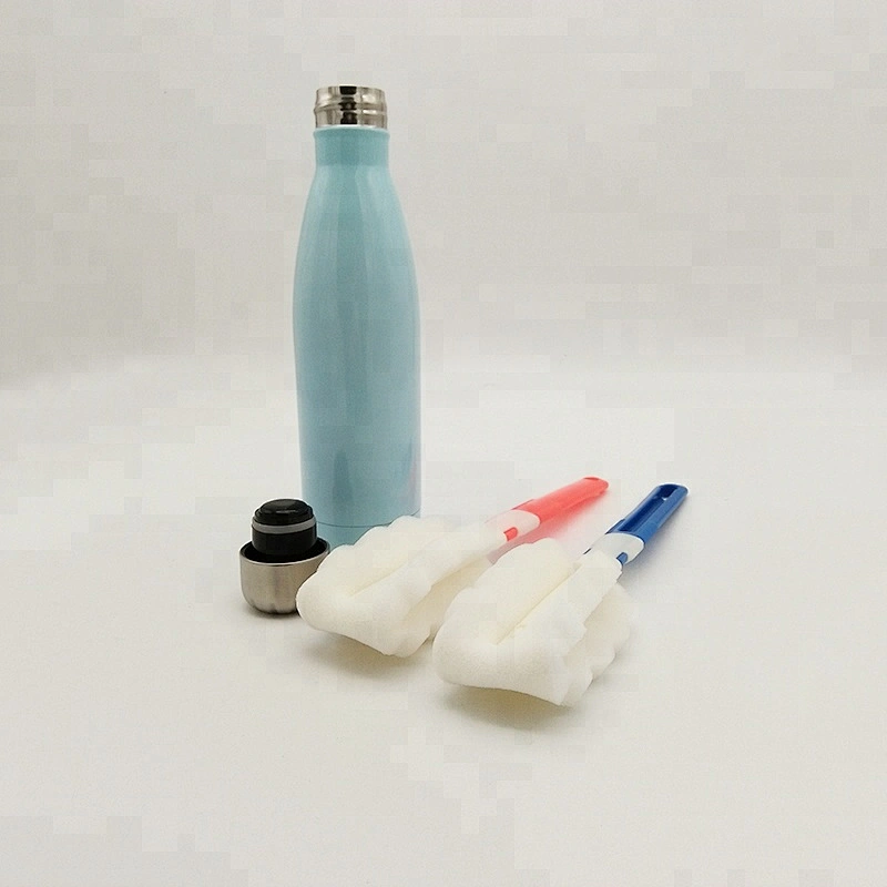 best selling sponge coffee cup cleaning brush stainless steel vacuum bottle brush