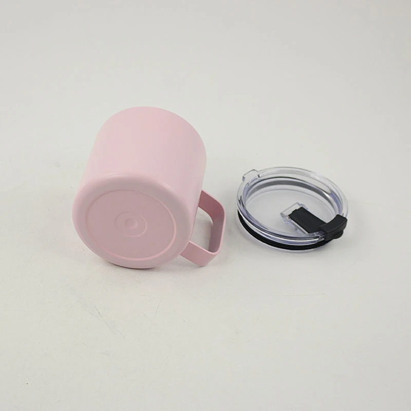 14oz Stainless Steel Insulated Coffee Mug with Handle Double Wall Vacuum Mug with Lid