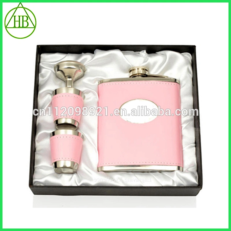 Four 30ml Steel Cups Mens Hip Flask Travel Gift hip flask stainless steel sets