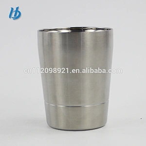 Factory wholesale new products best new design 18/8 double wall 304 stainless steel beer mug set