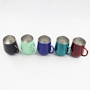 Hibour custom vacuum insulated travel mug stainless steel mug with lid