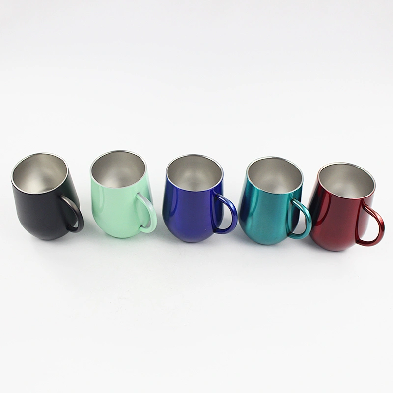Hibour custom vacuum insulated travel mug stainless steel mug with lid