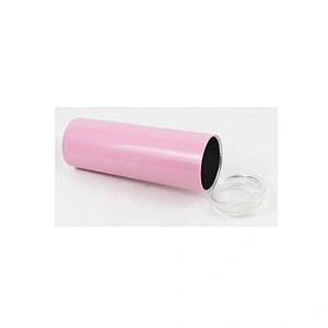 Outdoor Unbreakable 20 OZ Double-Insulated Stainless Steel Slim Skinny Tumbler With Lid and Straw