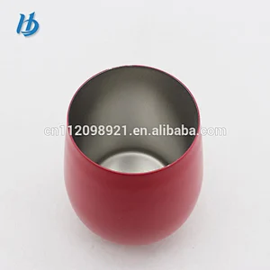 High quality Wholesale in bulk Coffee cup car double wall stainless steel eggs shape suit for office and home