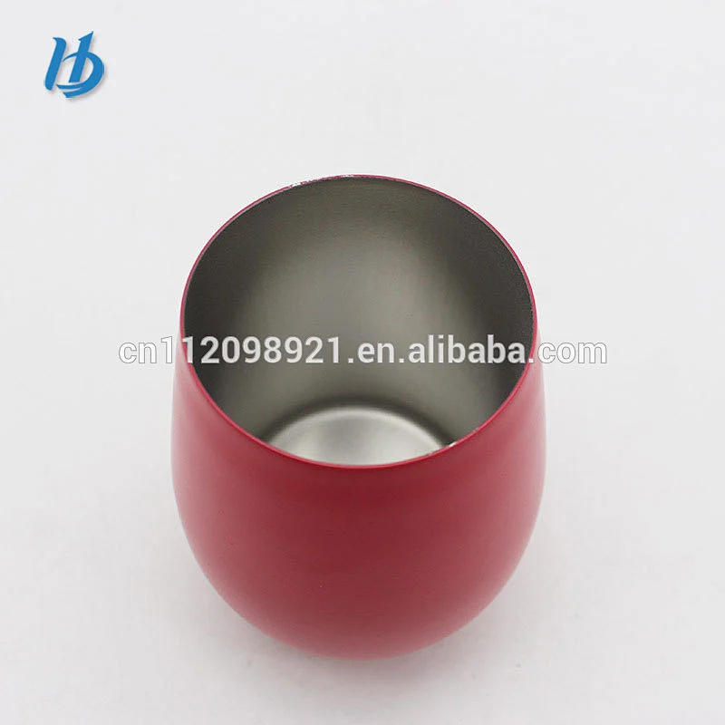 High quality Wholesale in bulk Coffee cup car double wall stainless steel eggs shape suit for office and home