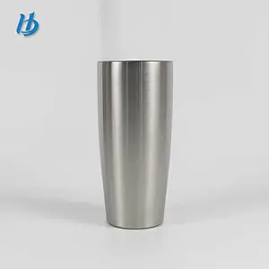 Hot sale beer mug ,450ml  silver color double wall vacuum coffee mug customized logo