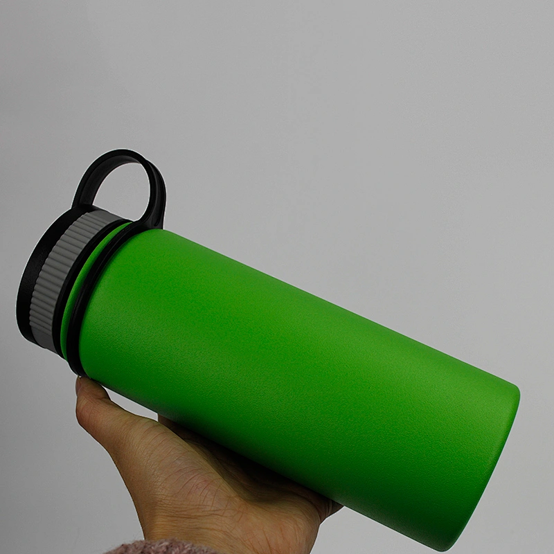 steel flask with handle  wholesale  double wall tumbler insulated thermos vacuum flasks