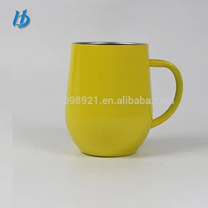 Attractive and unique beer mug ,spray paint double wall stainless steel beer mug