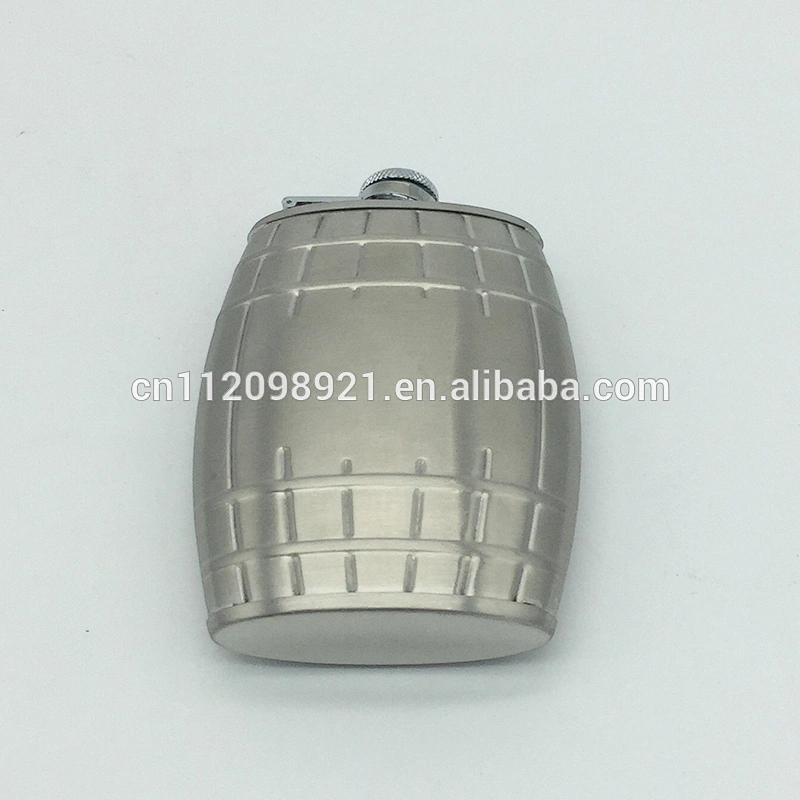 yongkang manufacturer FDA hot sale in America exquisite stainless steel whiskey decanter round hip flask for men
