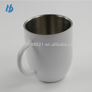 Personalized stainless steel tea mug, customized double wall coffee mug wholesale