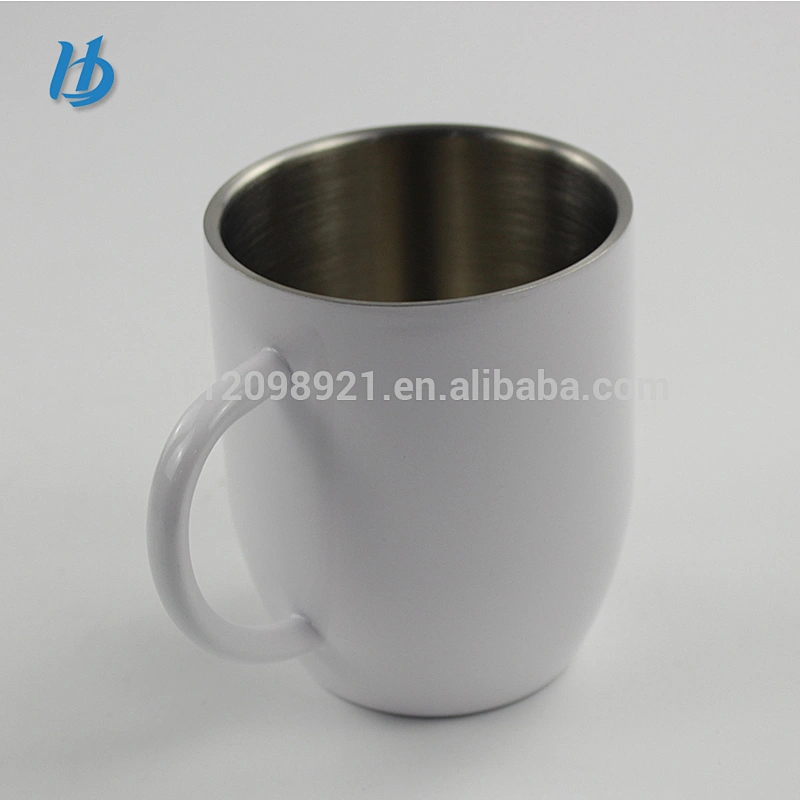 Personalized stainless steel tea mug, customized double wall coffee mug wholesale