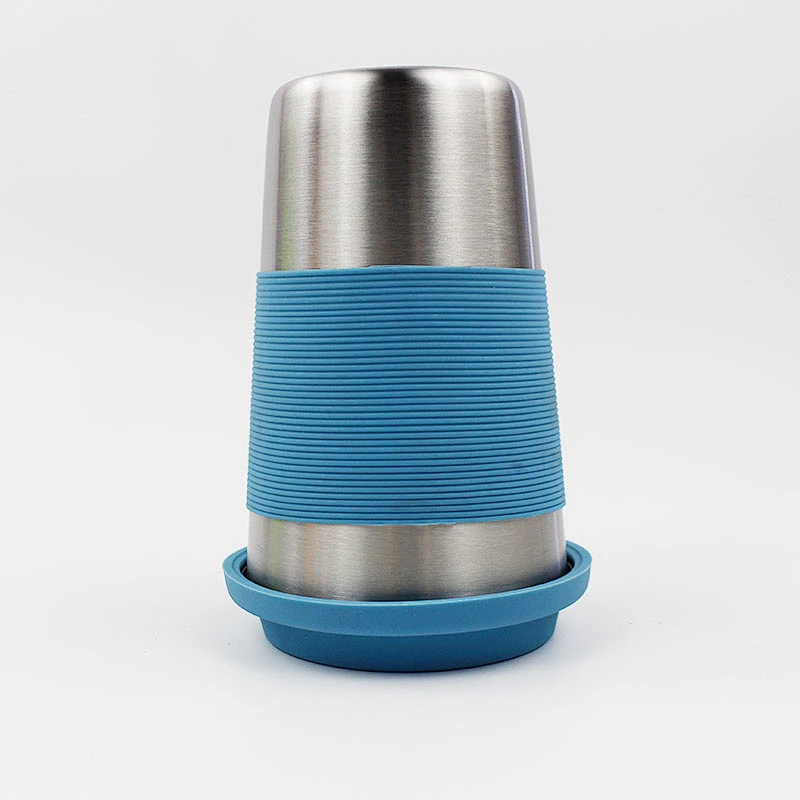 Stainless Steel Reusable Coffee Cup Logo