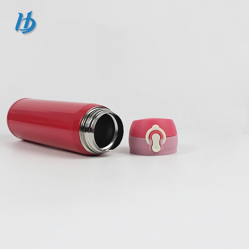2018 high quality food grade children lovely double wall thermos flask stainless steel spray bottle