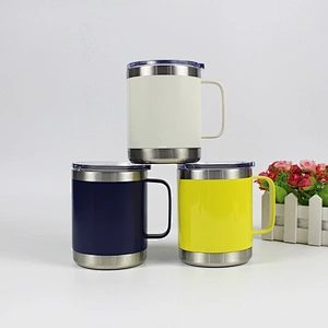 10oz Custom Double Walled 304 ss inside and 201 ss  outside Insulated  Wine Tumbler for all