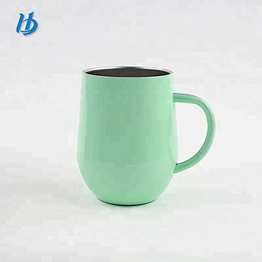 Promotional travel mug 12 oz stainless steel wine tumbler with lid insulated glass stainless steel tumbler