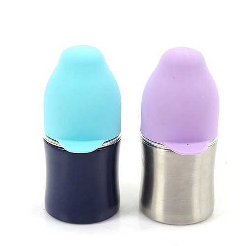 Stainless Steel Baby Milk Feeding Bottle Breast Milk Baby Bottle