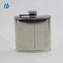 8oz smoking male silk screen stainless steel eagle custom hip flask with leather covered for the best man gift